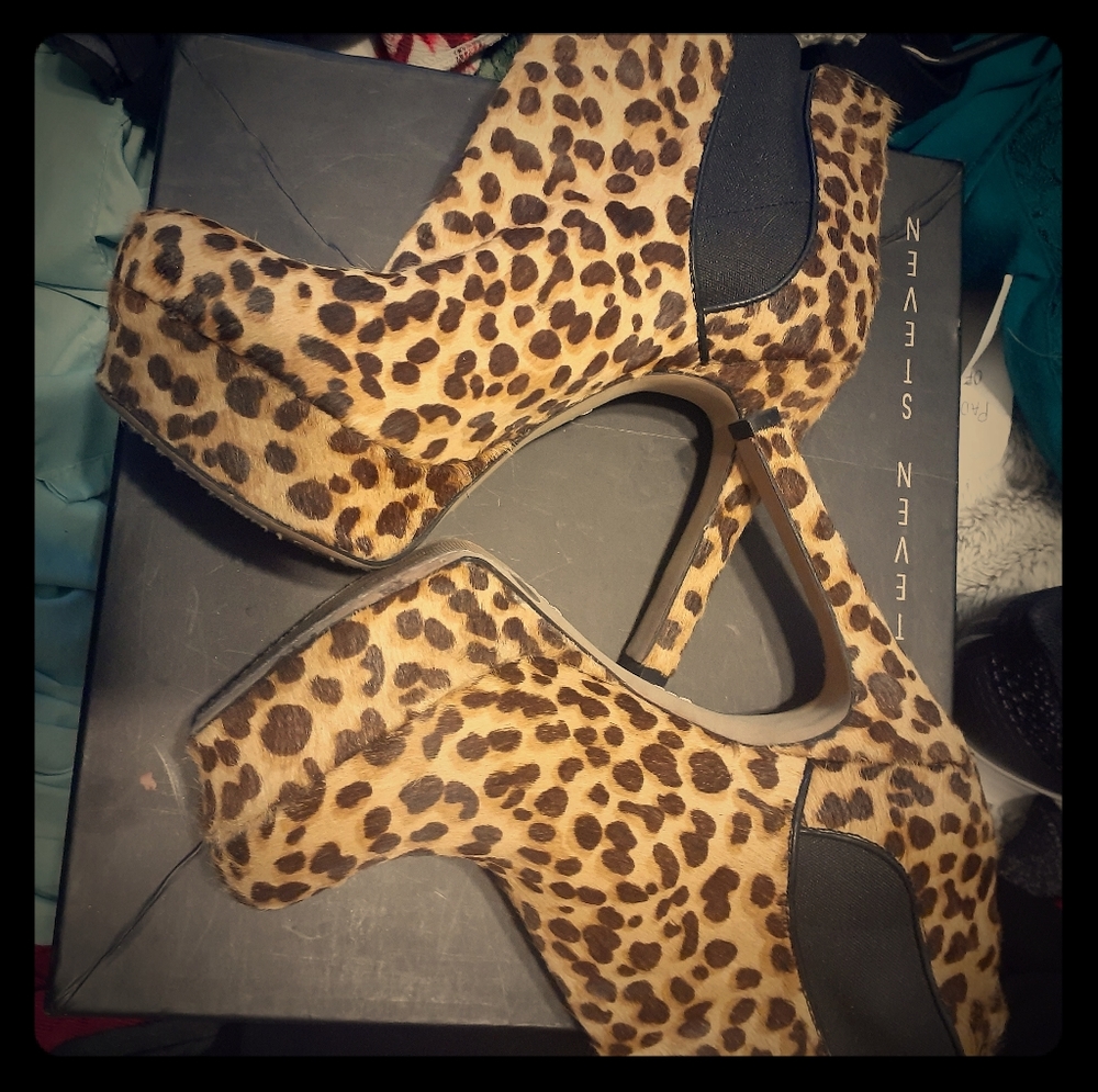 Vince Camuto Pony Hair Booties